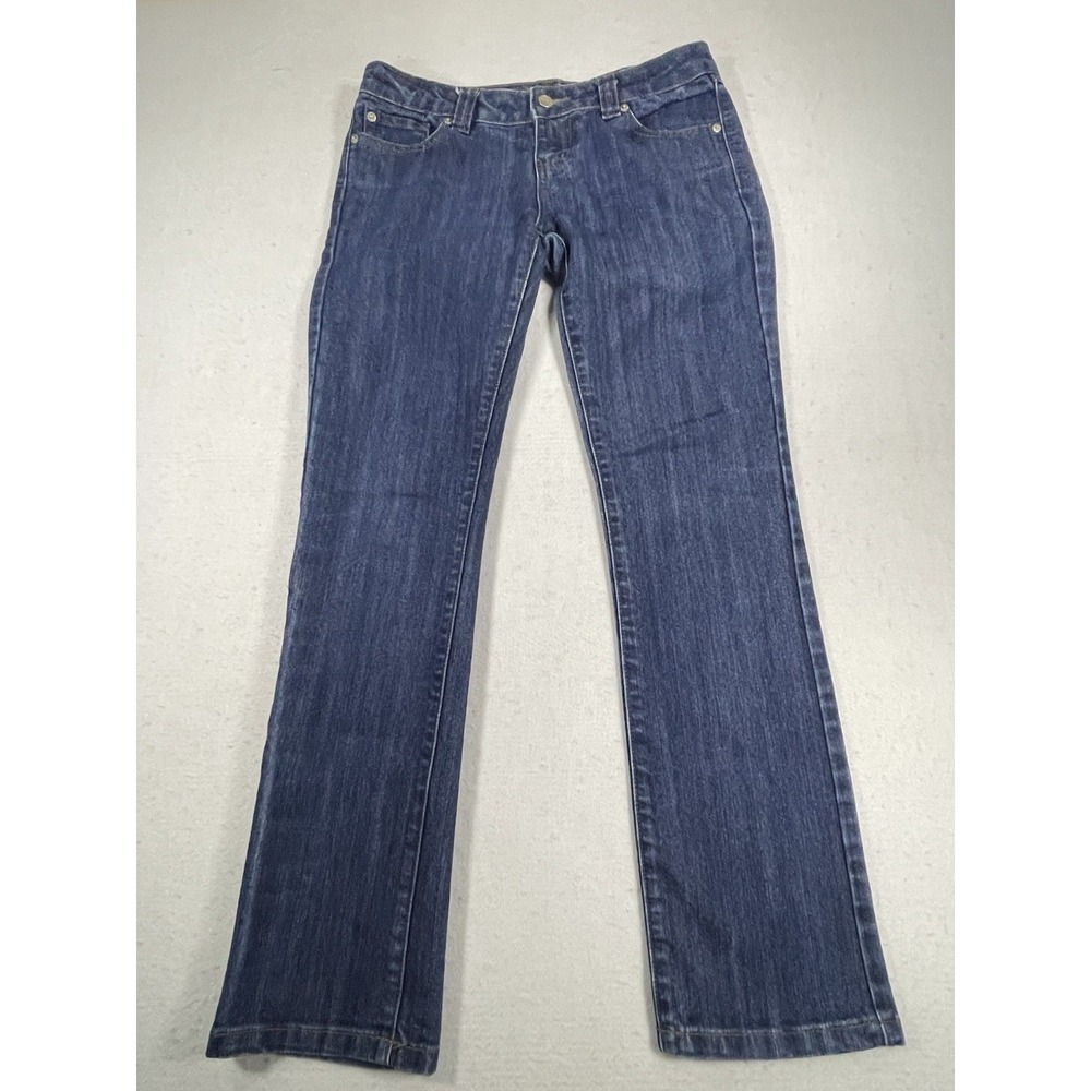 Wet Seal Jeans Size 5 Short Dark Wash Stretch Bootcut Women's Denim